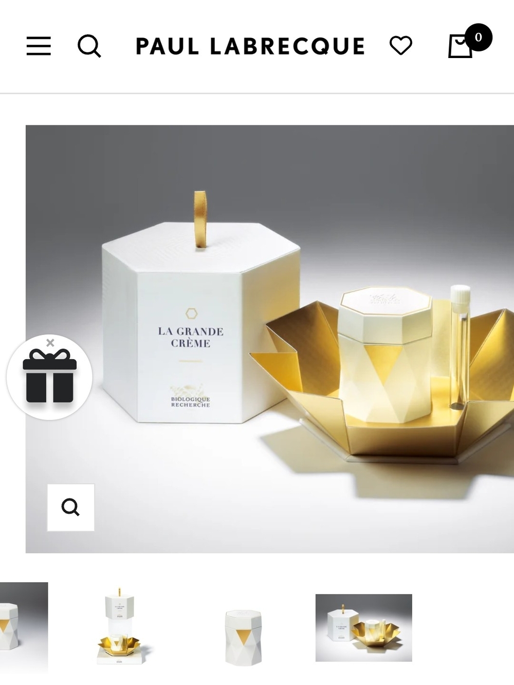 Biologique Recherche La Grande Crème 1.7 Oz